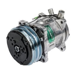 KOMPRESÖR 5H14 2PK 12V  ÜSTTEN ÇIKIŞ R134a GAZ