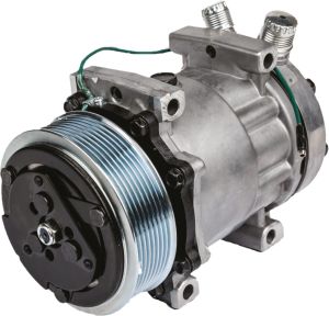 KOMPRESÖR 7H15 8PK 24V ÜSTTEN ÇIKIŞ (EAR UP)