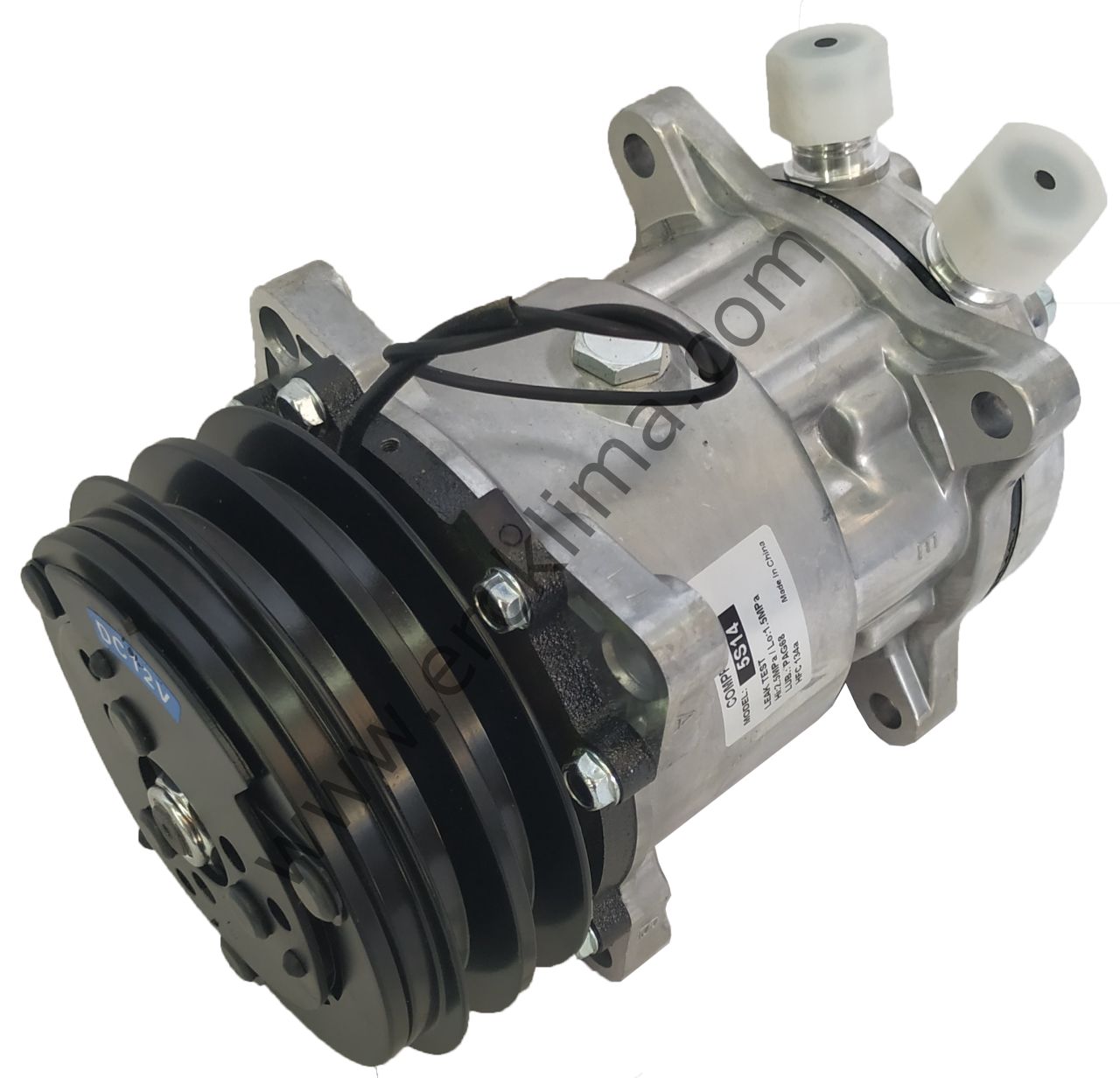 KOMPRESÖR 5S14 2PK 12V ÜSTTEN ÇIKIŞ